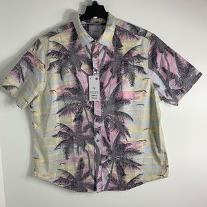 Denim & Flower Hawaiian Big& Tall  Men’s Shirt